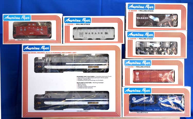 American Flyer Wabash Freight Set